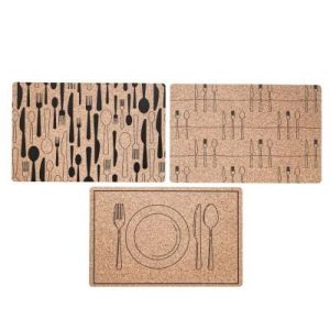 INDIVIDUAL PLASTICO SIMIL CORCHO 3M (12/36 - 72)