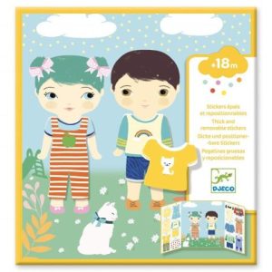 Pegatinas reposicionables La ropa (min. 2