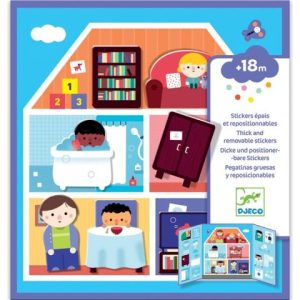 Pegatinas reposicionables La casa (min. 2