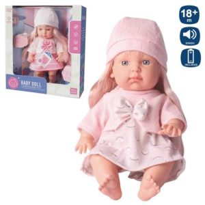MUÑECA TRAJE PUNTO 12 SONIDOS 2/C 30 CM