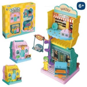CASA CON FIGURA CON ACCESORIOS 3/C 10 X 9,50 X 11